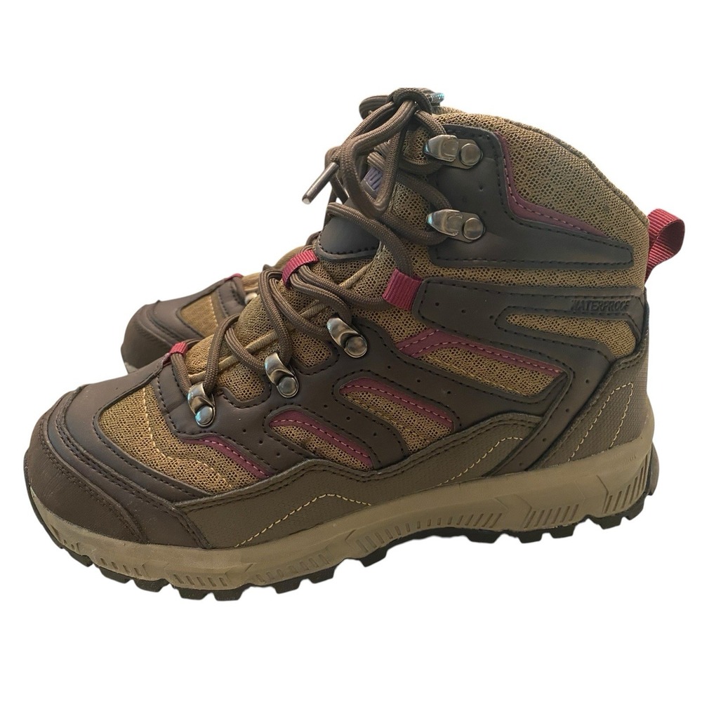 ⁠NEW Northside Croswell Mid WP Women 7 Brown Wine Waterproof Hiking Boots NIB - Picture 10 of 10